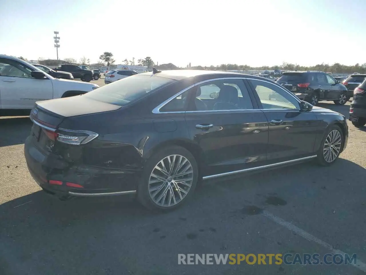 3 Photograph of a damaged car WAU8DAF87KN004768 AUDI A8 2019