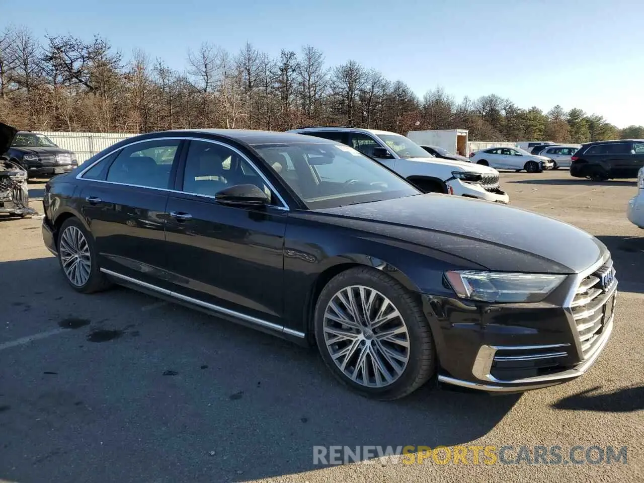 4 Photograph of a damaged car WAU8DAF87KN004768 AUDI A8 2019