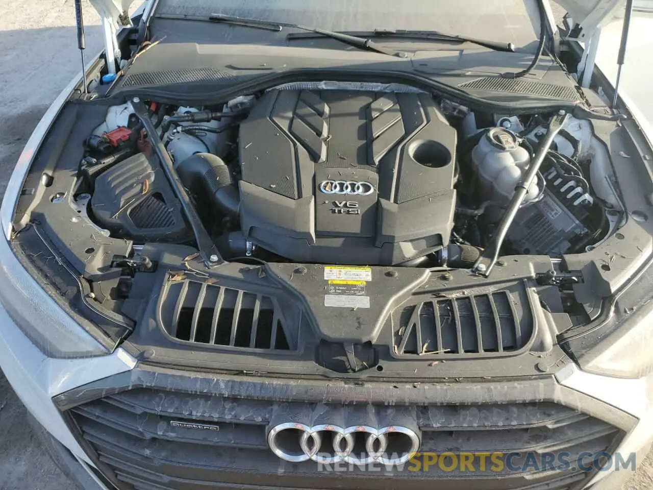 11 Фотография поврежденного автомобиля WAU8DAF86MN031902 AUDI A8 2021