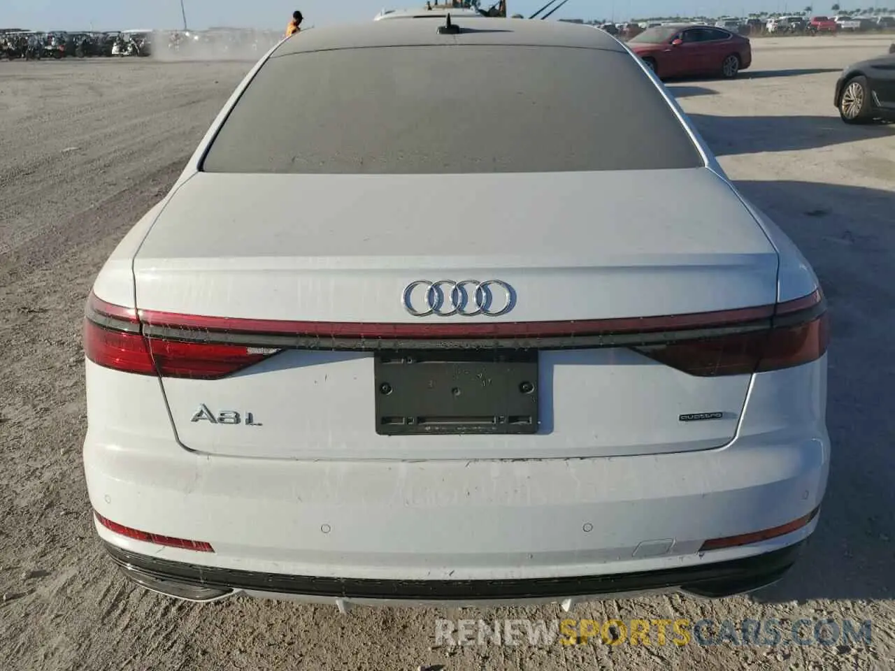 6 Фотография поврежденного автомобиля WAU8DAF86MN031902 AUDI A8 2021