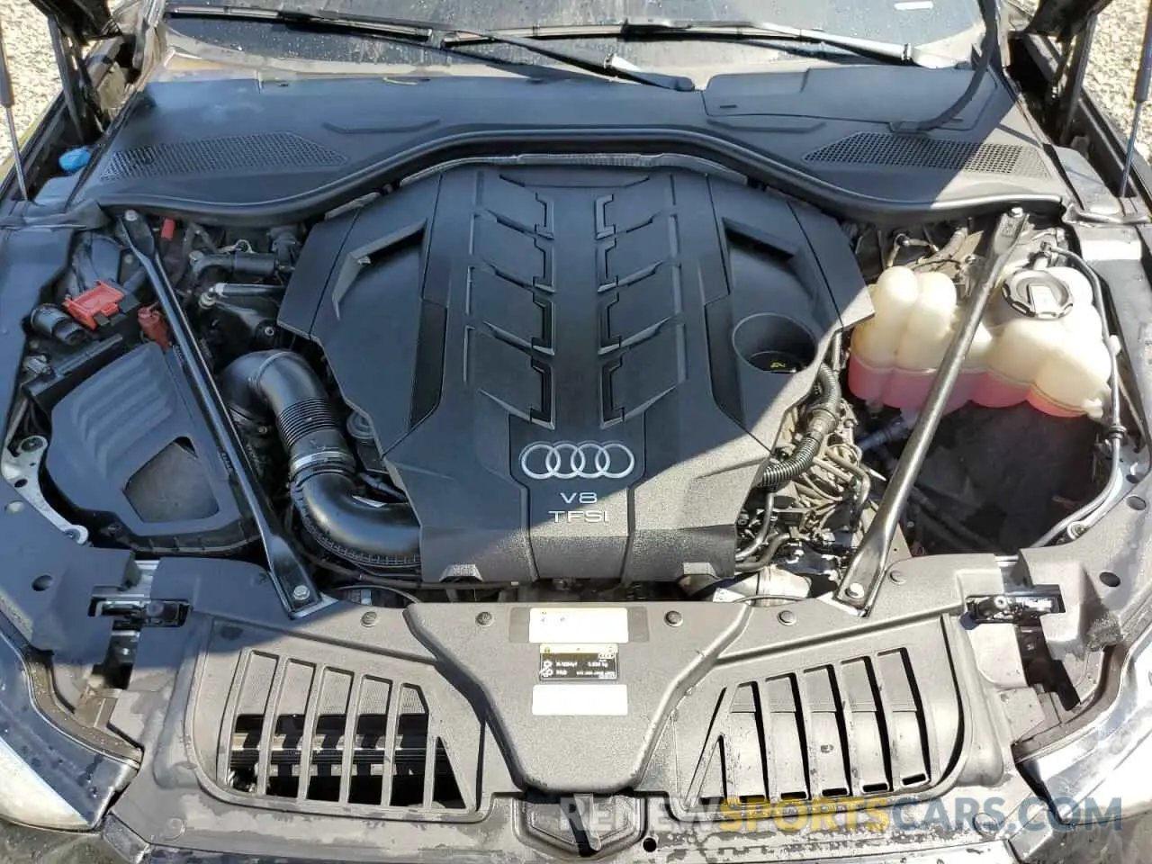 11 Фотография поврежденного автомобиля WAU8EAF82MN033093 AUDI A8 2021