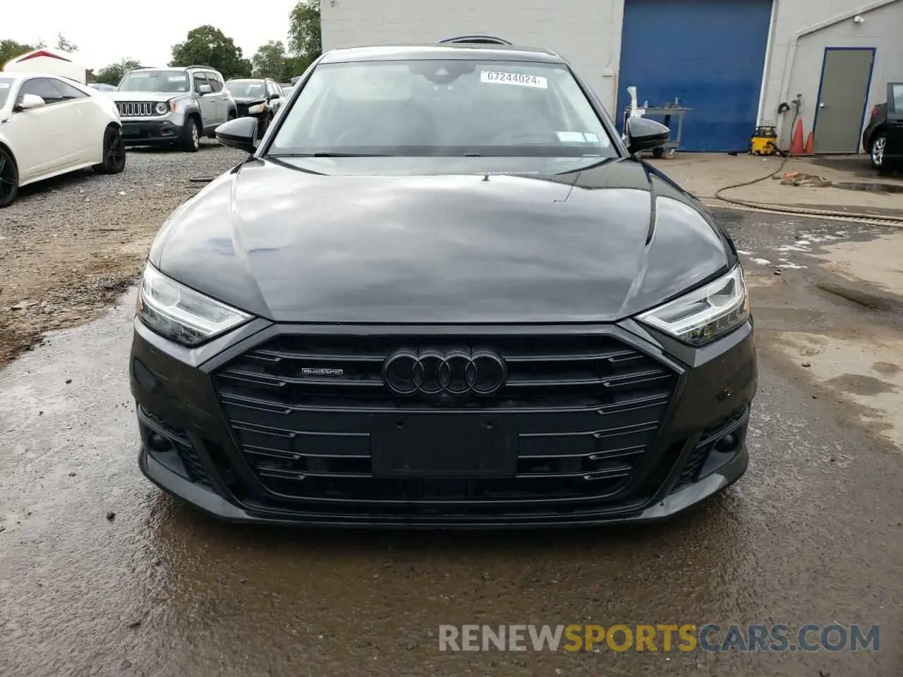 5 Фотография поврежденного автомобиля WAU8EAF82MN033093 AUDI A8 2021