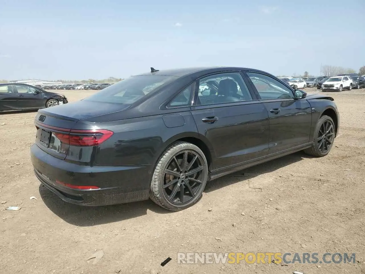 3 Фотография поврежденного автомобиля WAULDAF83NN009819 AUDI A8 2022