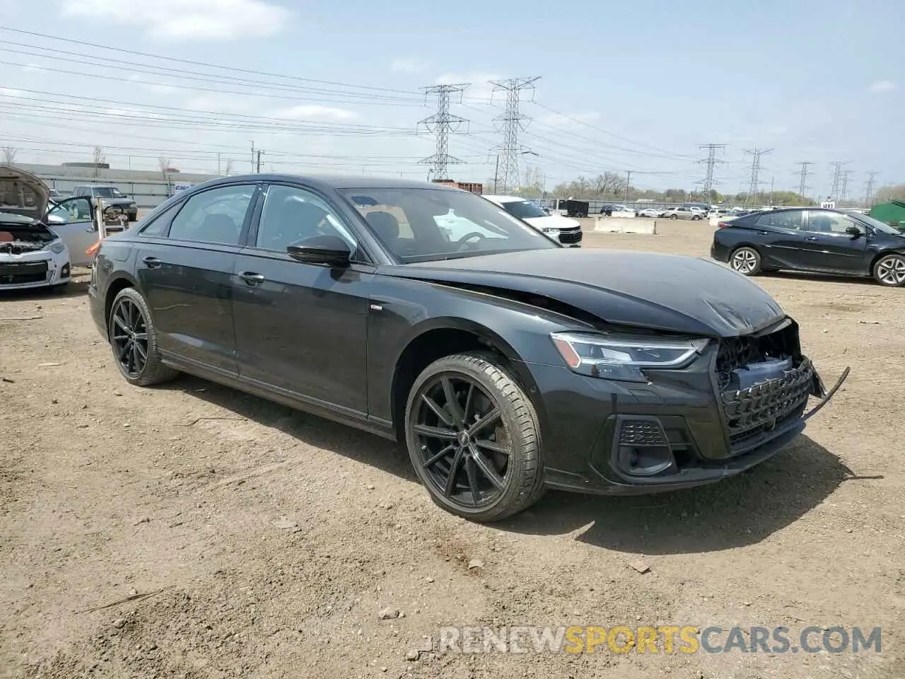 4 Фотография поврежденного автомобиля WAULDAF83NN009819 AUDI A8 2022
