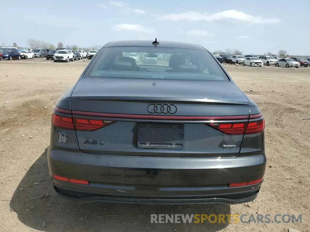 6 Фотография поврежденного автомобиля WAULDAF83NN009819 AUDI A8 2022