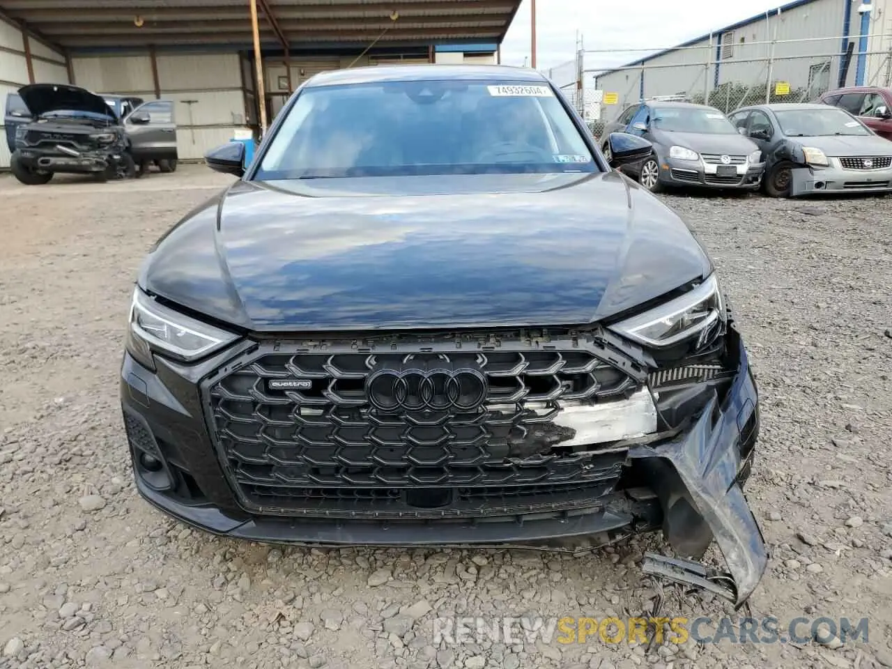 5 Photograph of a damaged car WAULDAF89NN000364 AUDI A8 2022
