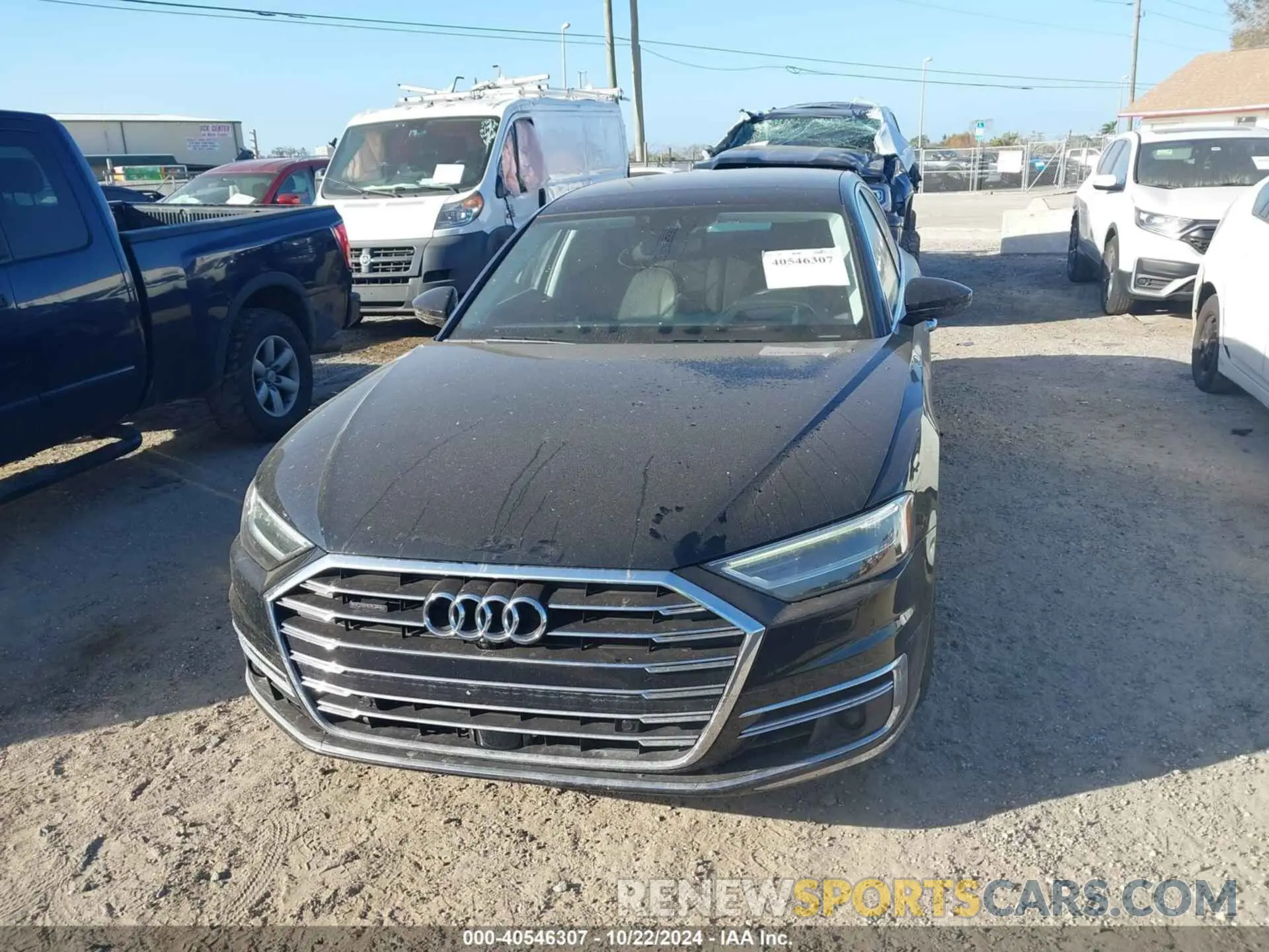 12 Фотография поврежденного автомобиля WAU8DAF81KN018259 AUDI A8 L 2019