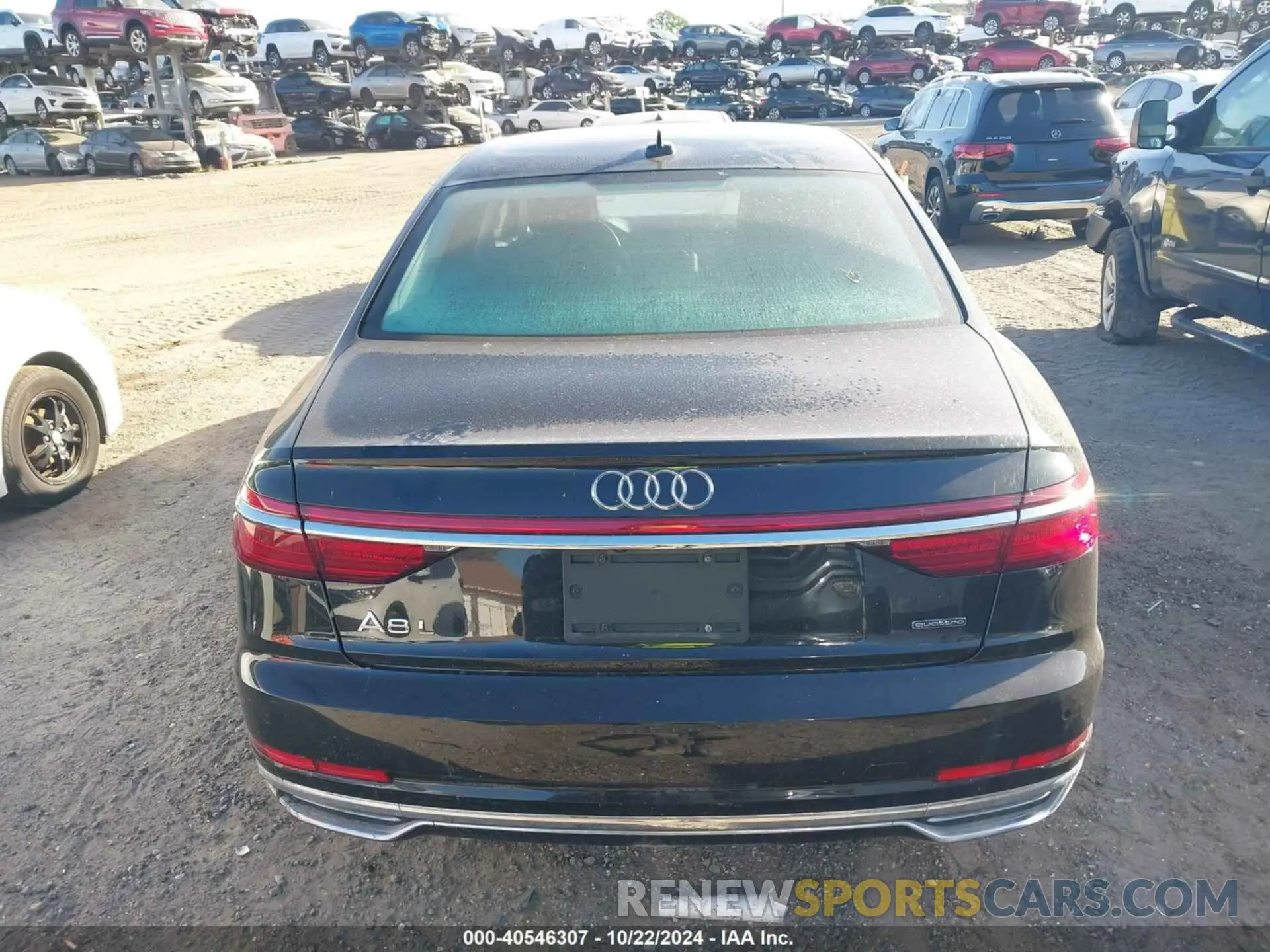 16 Фотография поврежденного автомобиля WAU8DAF81KN018259 AUDI A8 L 2019