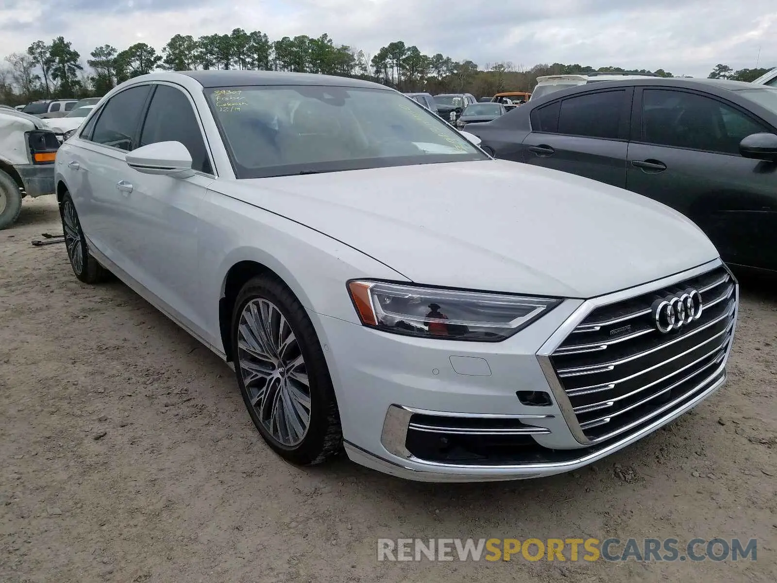 1 Photograph of a damaged car WAU8DAF88KN007226 AUDI A8 L 2019