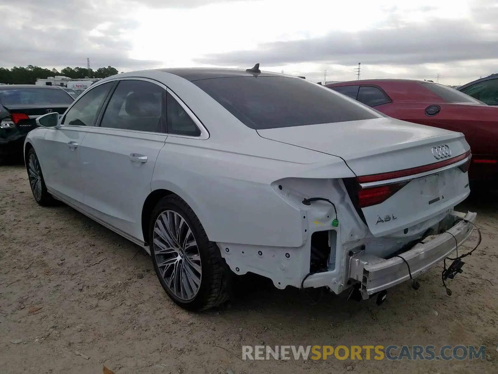 3 Photograph of a damaged car WAU8DAF88KN007226 AUDI A8 L 2019