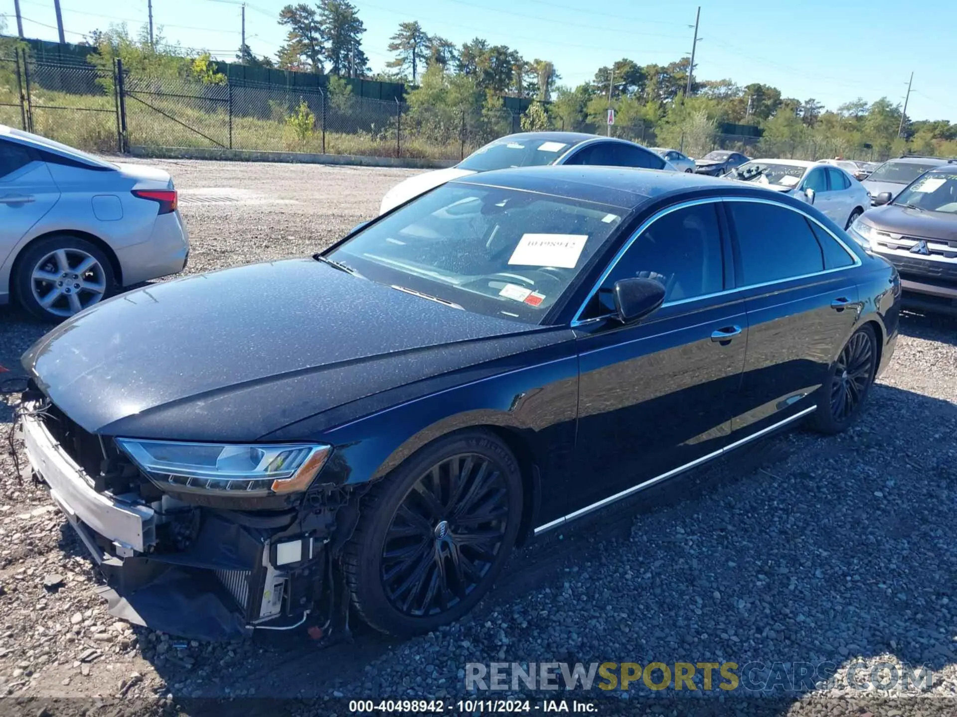 2 Photograph of a damaged car WAU8DAF89KN002701 AUDI A8 L 2019