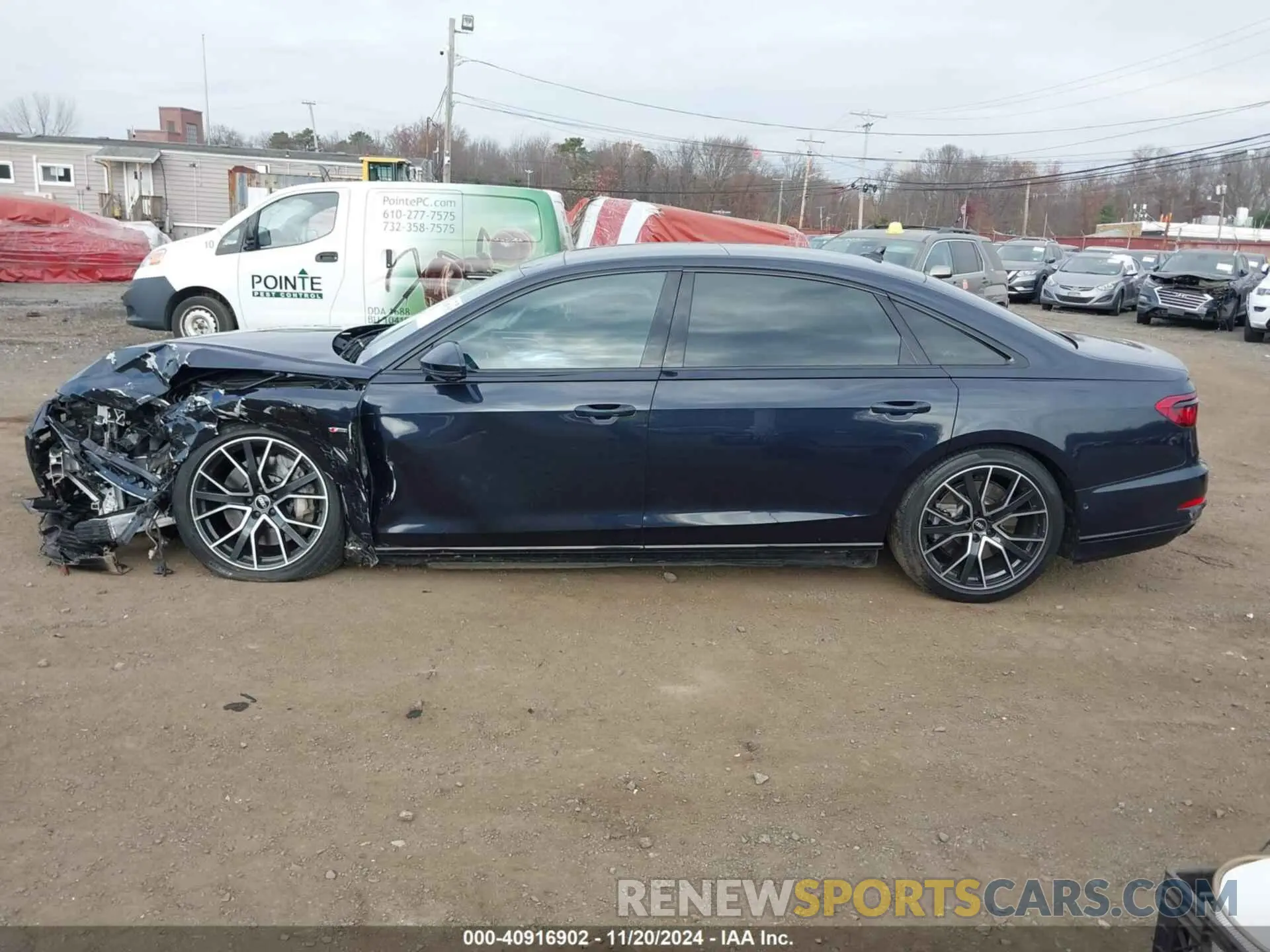 14 Photograph of a damaged car WAU8DAF83MN021263 AUDI A8 L 2021
