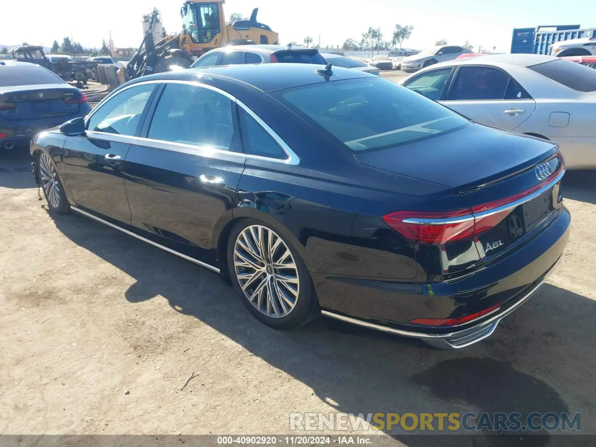 3 Photograph of a damaged car WAU8DAF87MN026823 AUDI A8 L 2021