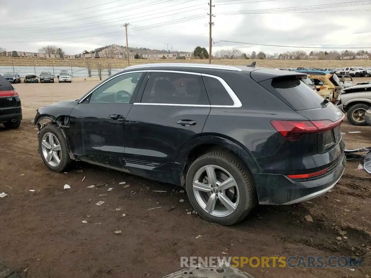 2 Photograph of a damaged car WA1LAAGE0KB021160 AUDI E-TRON 2019