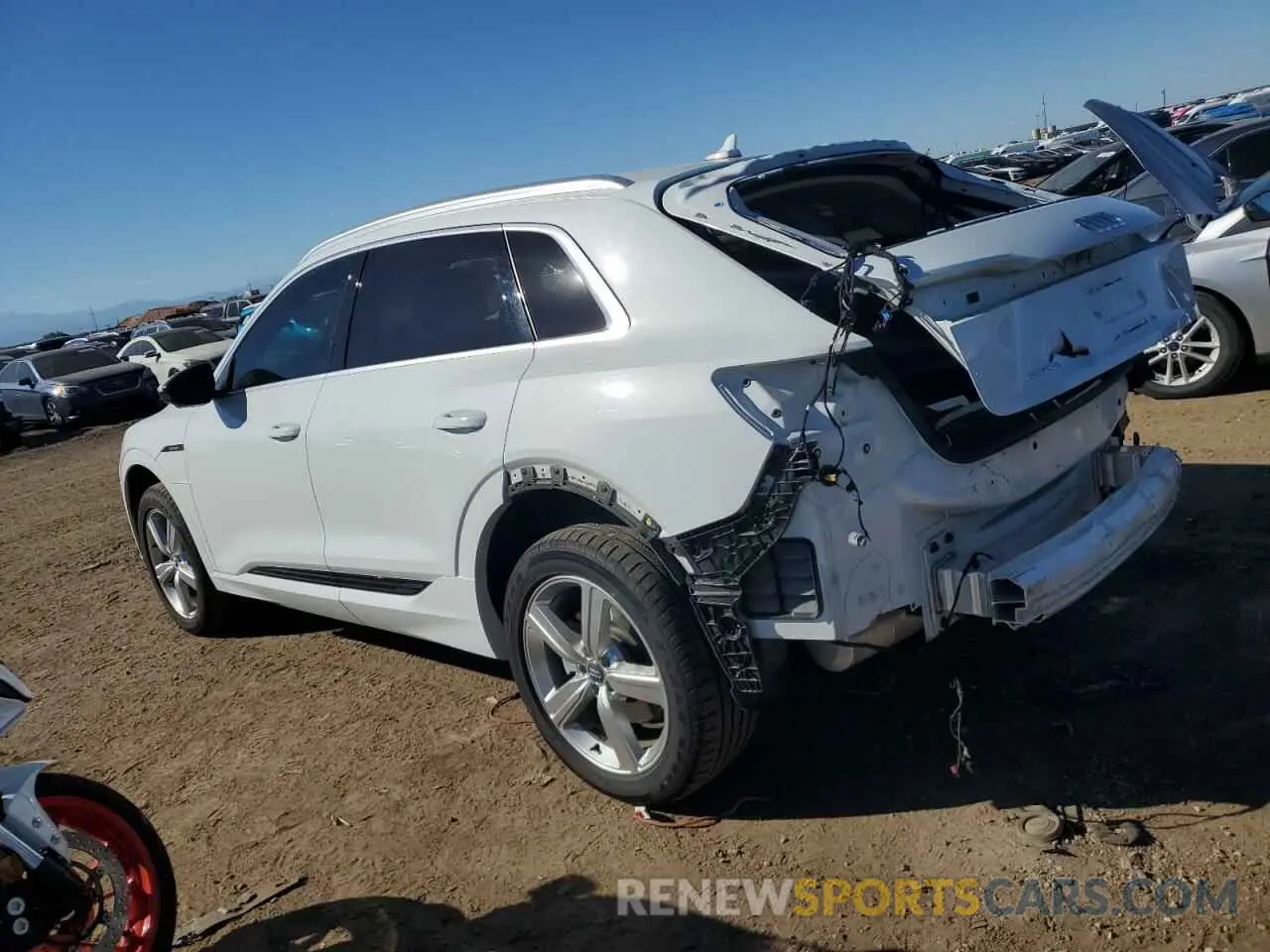 2 Photograph of a damaged car WA1LAAGE0KB021496 AUDI E-TRON 2019