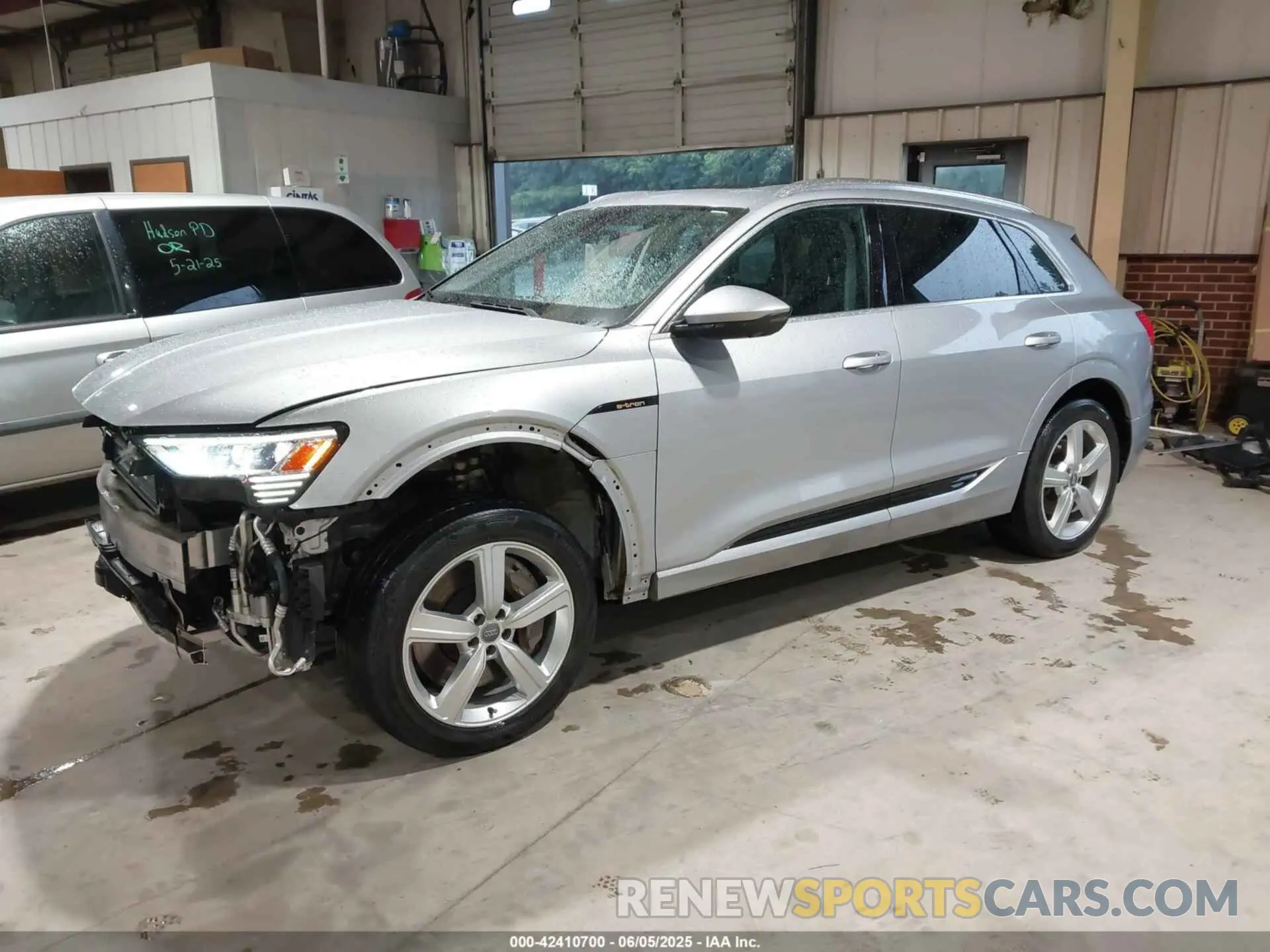 2 Photograph of a damaged car WA1LAAGE2KB009527 AUDI E-TRON 2019