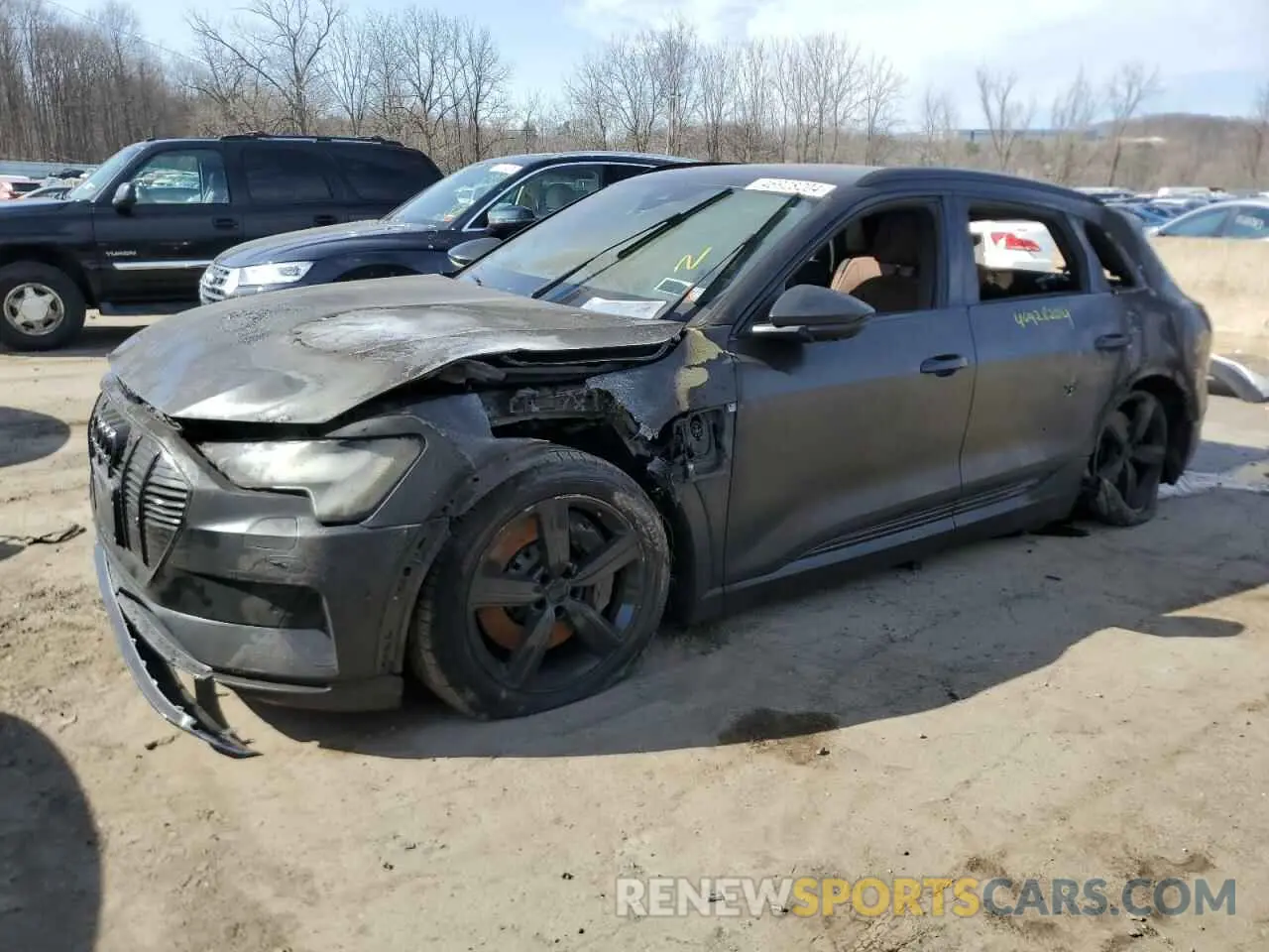 1 Photograph of a damaged car WA1LAAGE2KB013285 AUDI E-TRON 2019