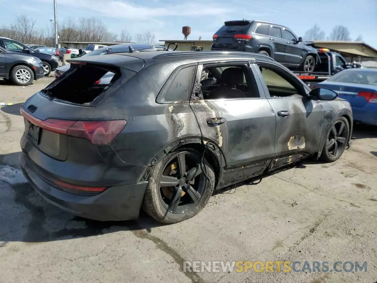 3 Photograph of a damaged car WA1LAAGE2KB013285 AUDI E-TRON 2019