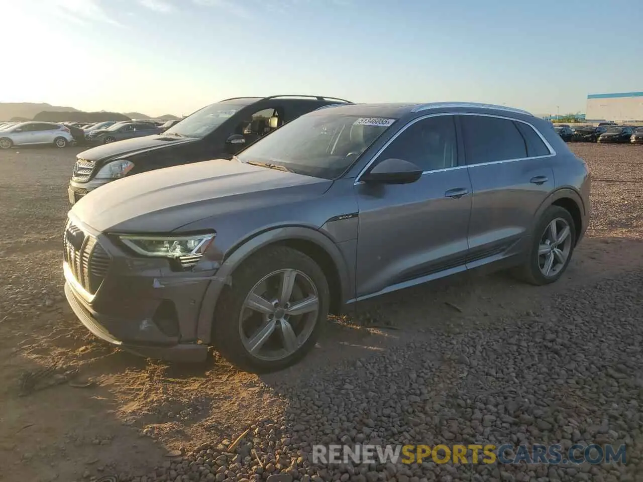 1 Photograph of a damaged car WA1LAAGE2KB024366 AUDI E-TRON 2019