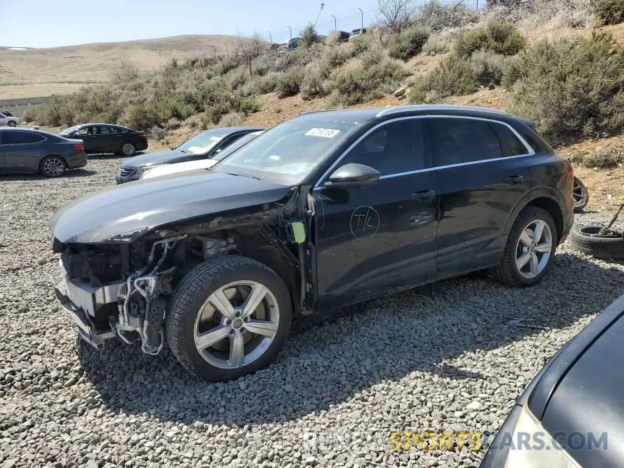 1 Фотография поврежденного автомобиля WA1LAAGE5KB014477 AUDI E-TRON 2019