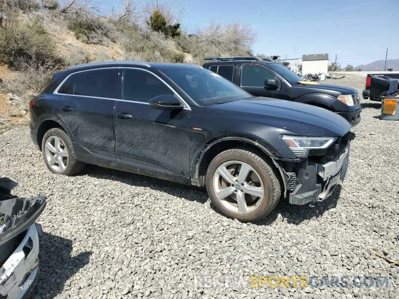 4 Фотография поврежденного автомобиля WA1LAAGE5KB014477 AUDI E-TRON 2019