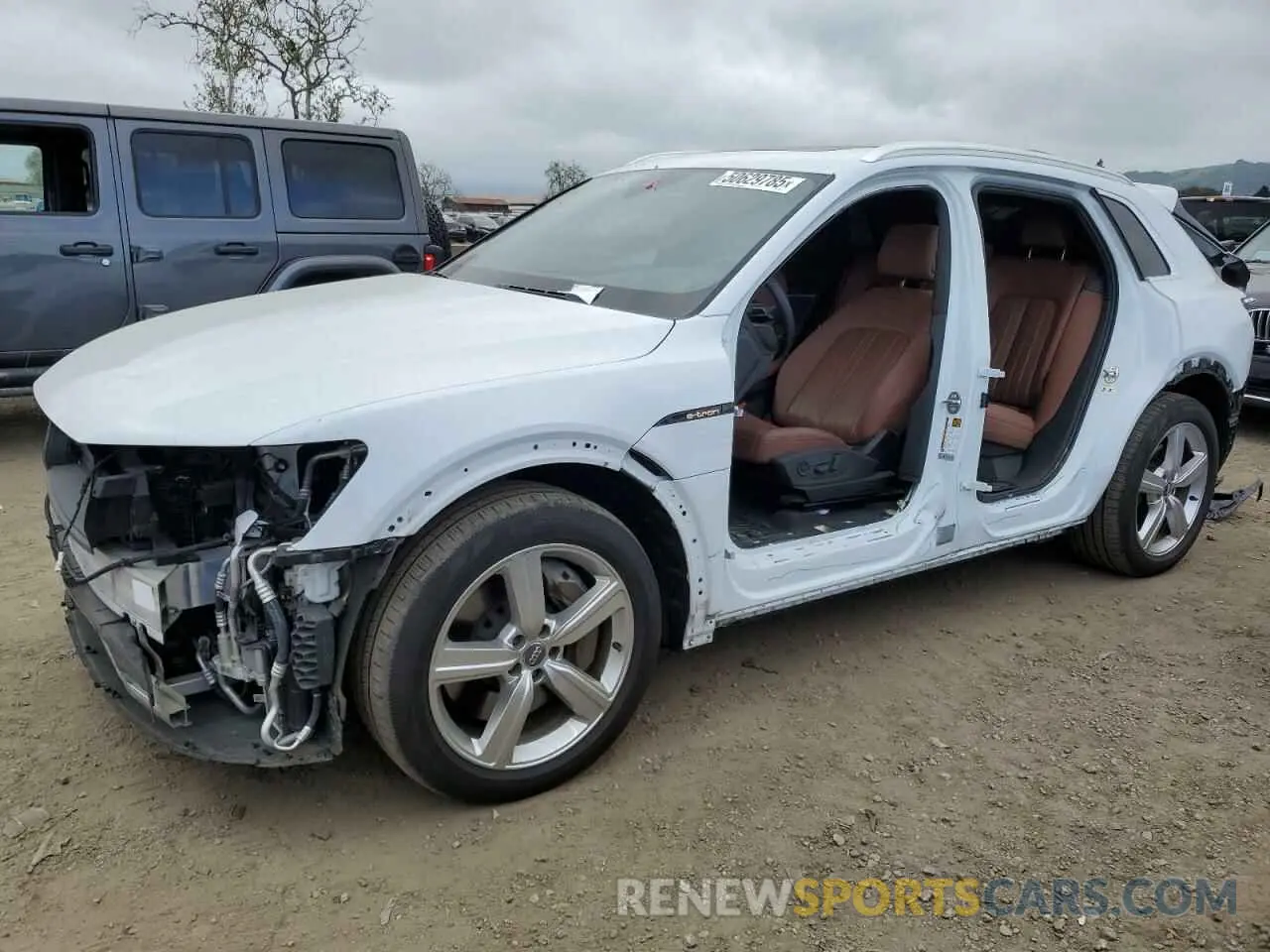 1 Photograph of a damaged car WA1LAAGE5KB022305 AUDI E-TRON 2019