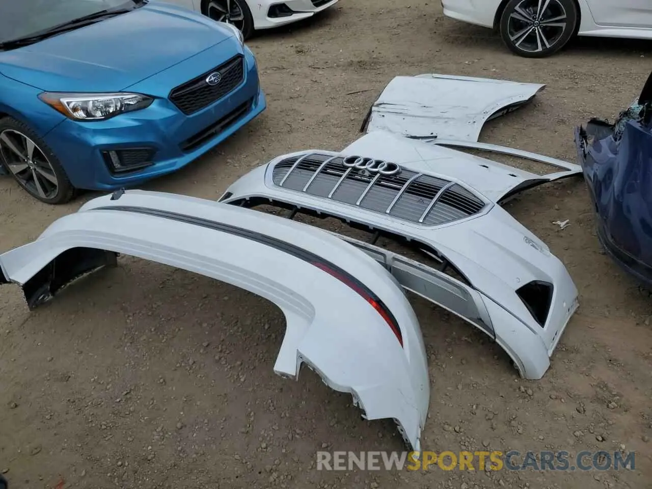 13 Photograph of a damaged car WA1LAAGE5KB022305 AUDI E-TRON 2019