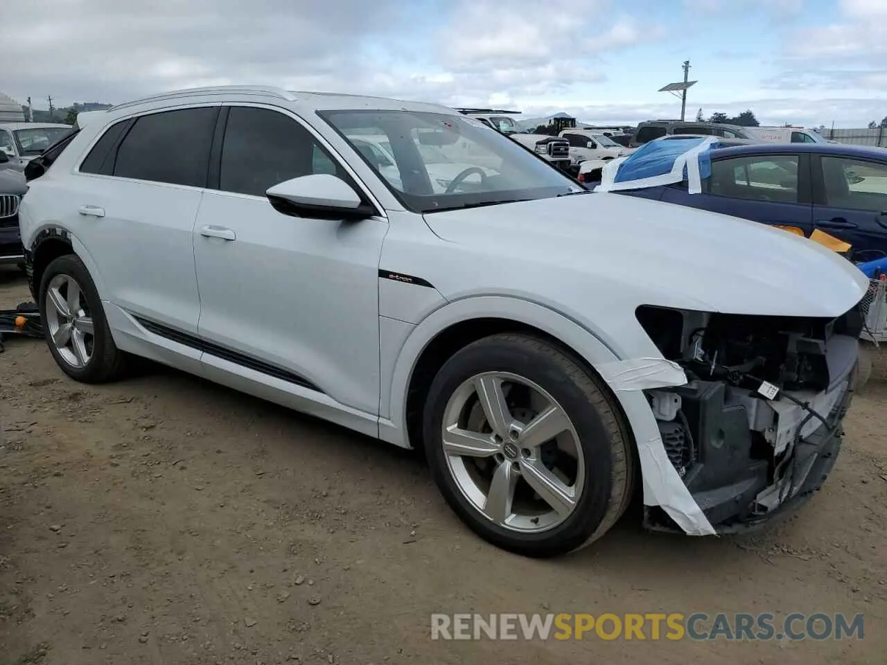 4 Photograph of a damaged car WA1LAAGE5KB022305 AUDI E-TRON 2019