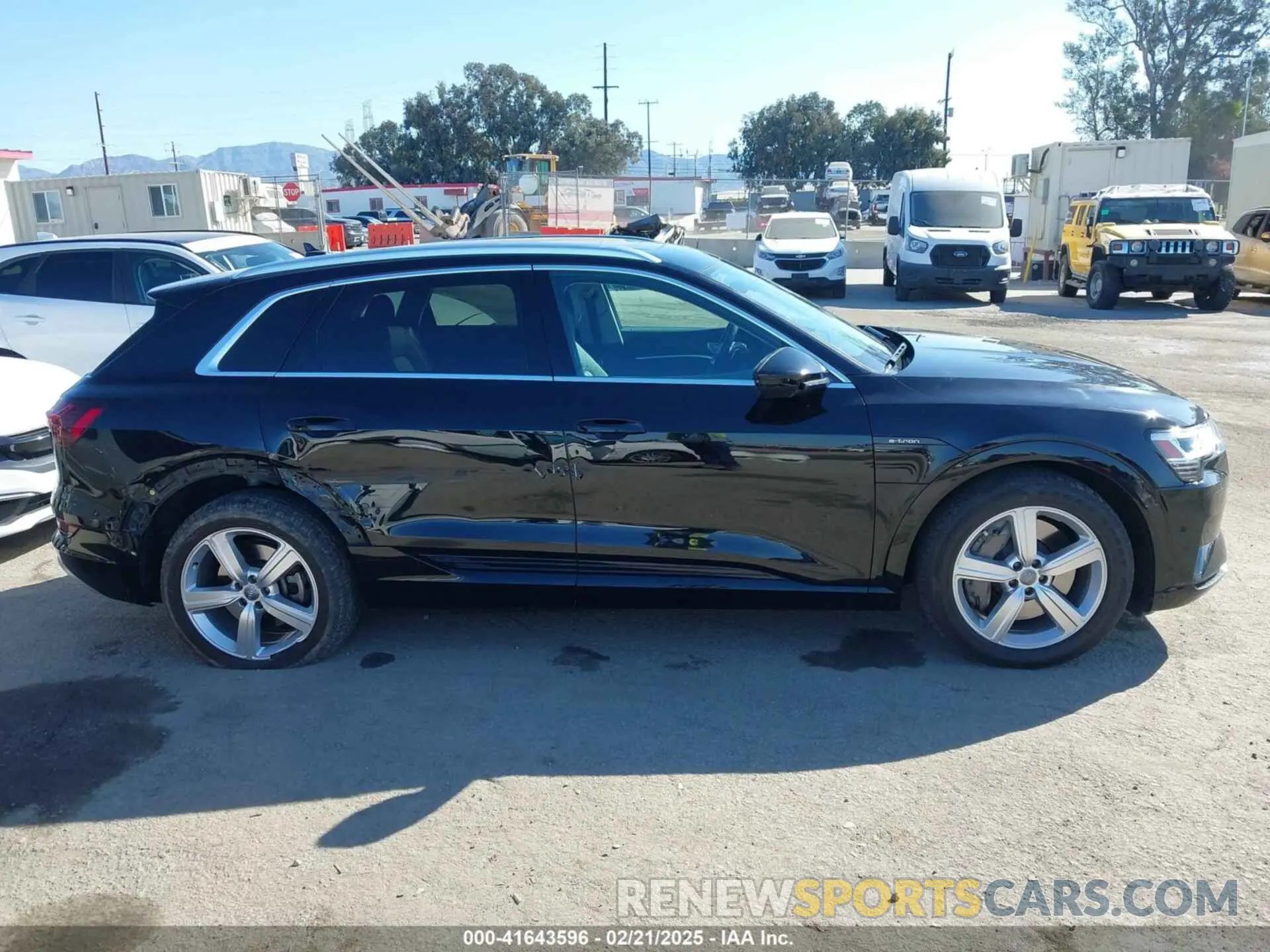 13 Photograph of a damaged car WA1LAAGE9KB021724 AUDI E-TRON 2019