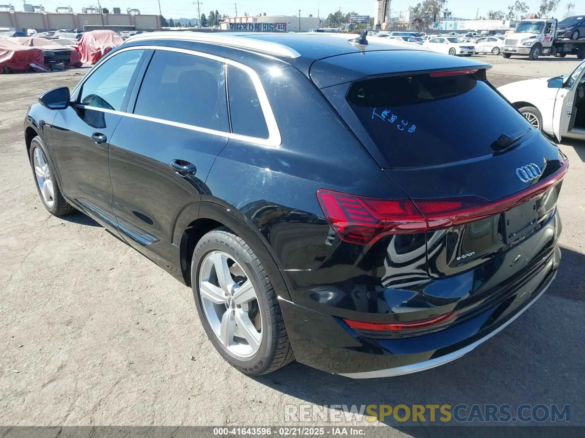 3 Photograph of a damaged car WA1LAAGE9KB021724 AUDI E-TRON 2019