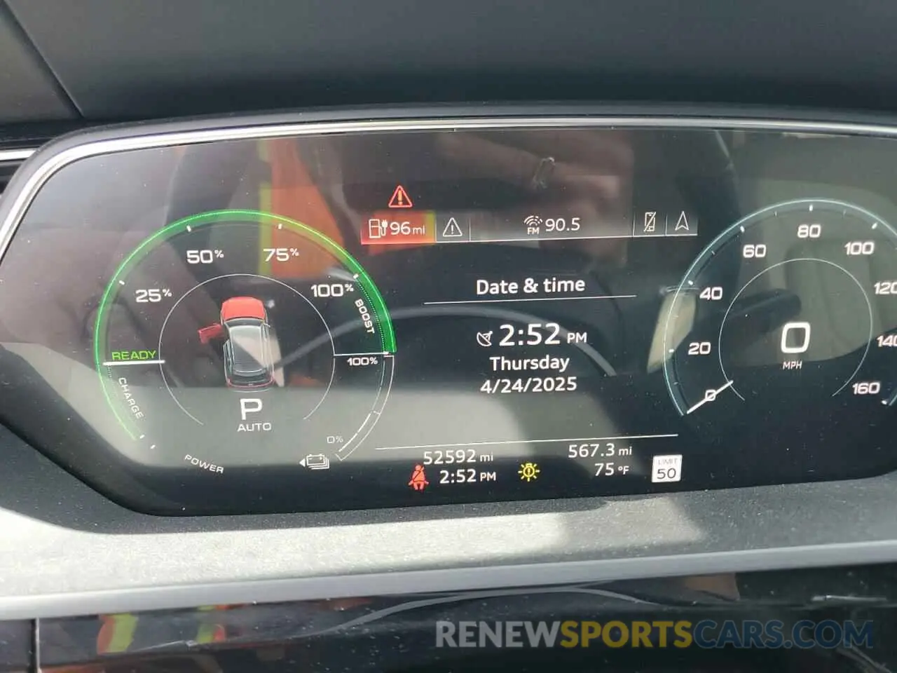 9 Photograph of a damaged car WA1LABGE1KB011825 AUDI E-TRON 2019