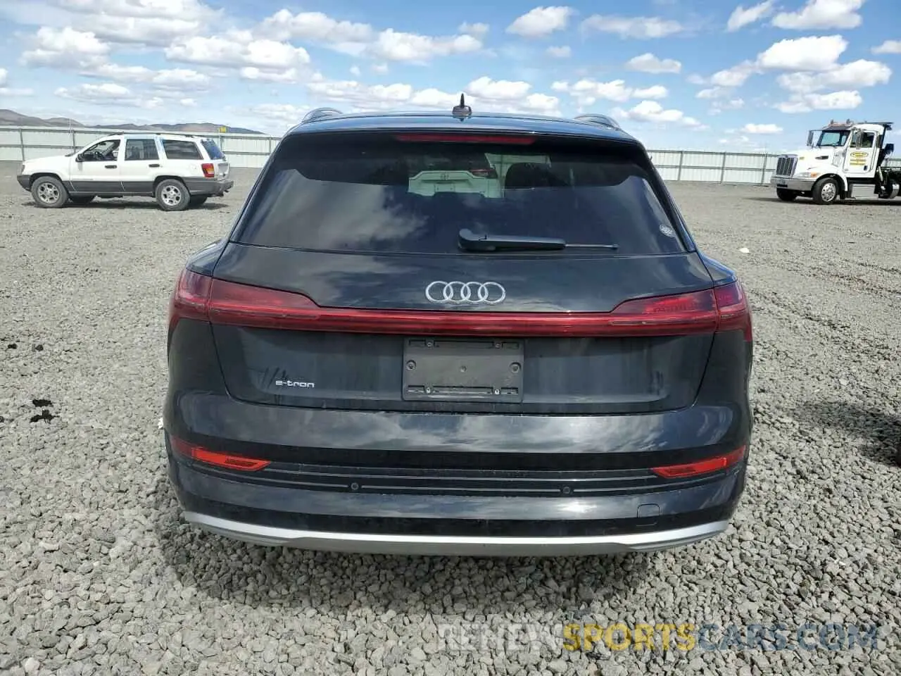 6 Photograph of a damaged car WA1LABGE1KB021741 AUDI E-TRON 2019