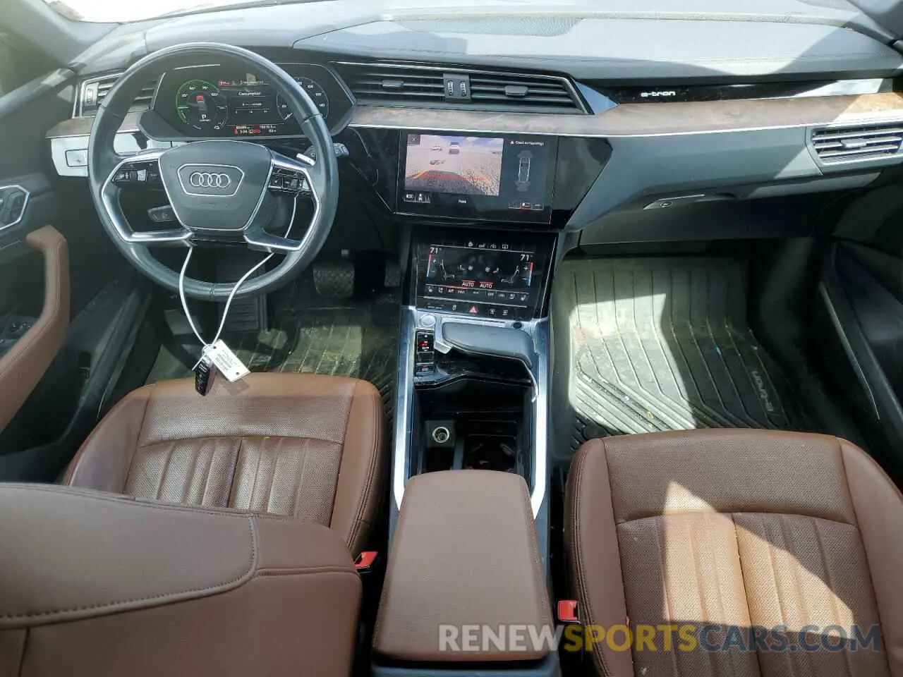 8 Photograph of a damaged car WA1LABGE1KB021741 AUDI E-TRON 2019