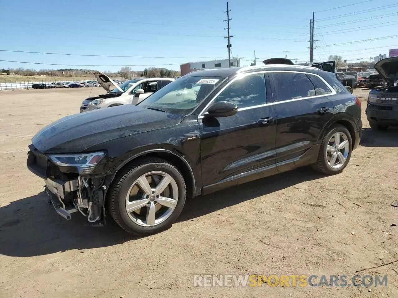 1 Photograph of a damaged car WA1LABGE6KB014901 AUDI E-TRON 2019