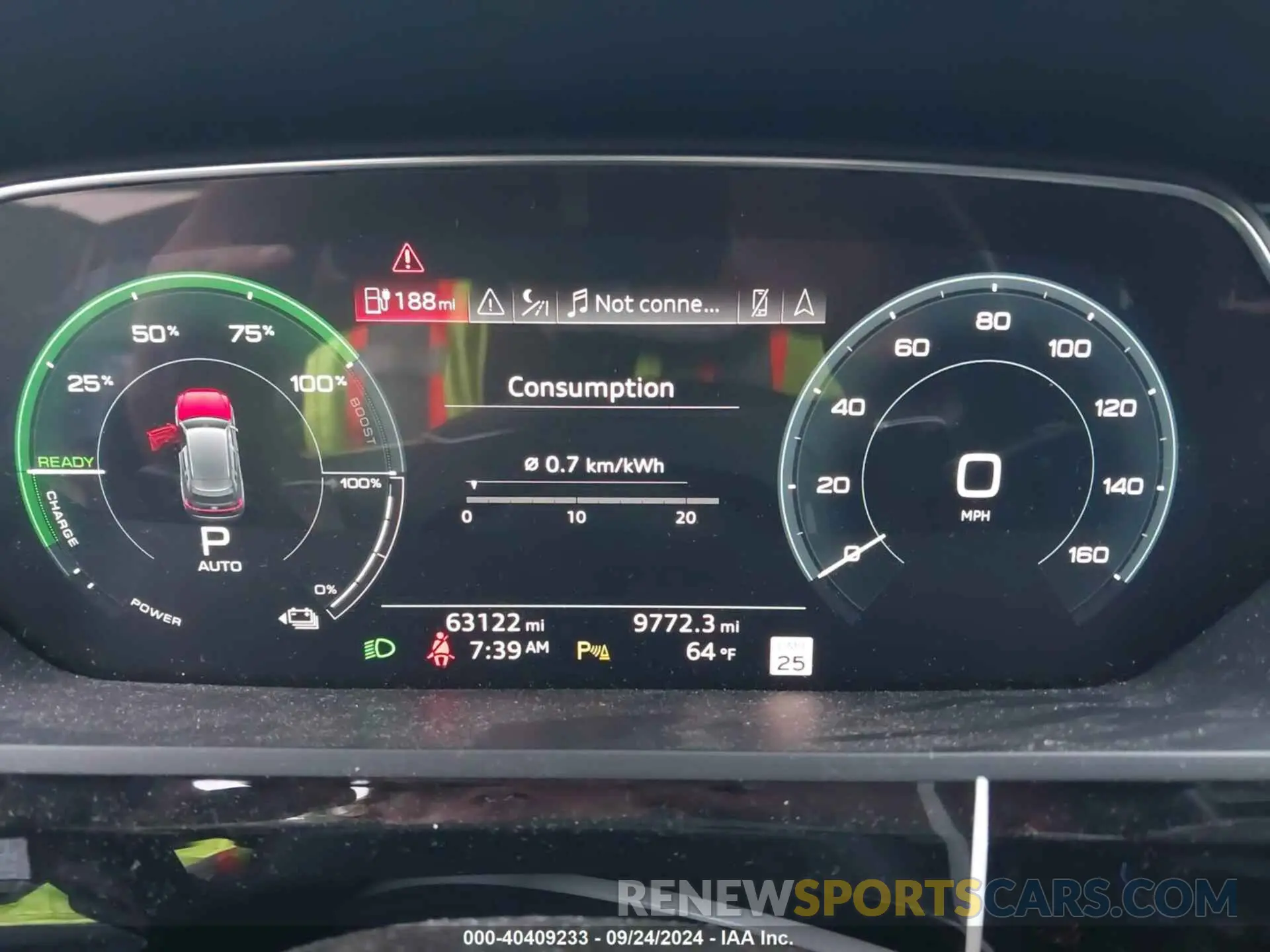 7 Фотография поврежденного автомобиля WA1VAAGE0KB006585 AUDI E-TRON 2019