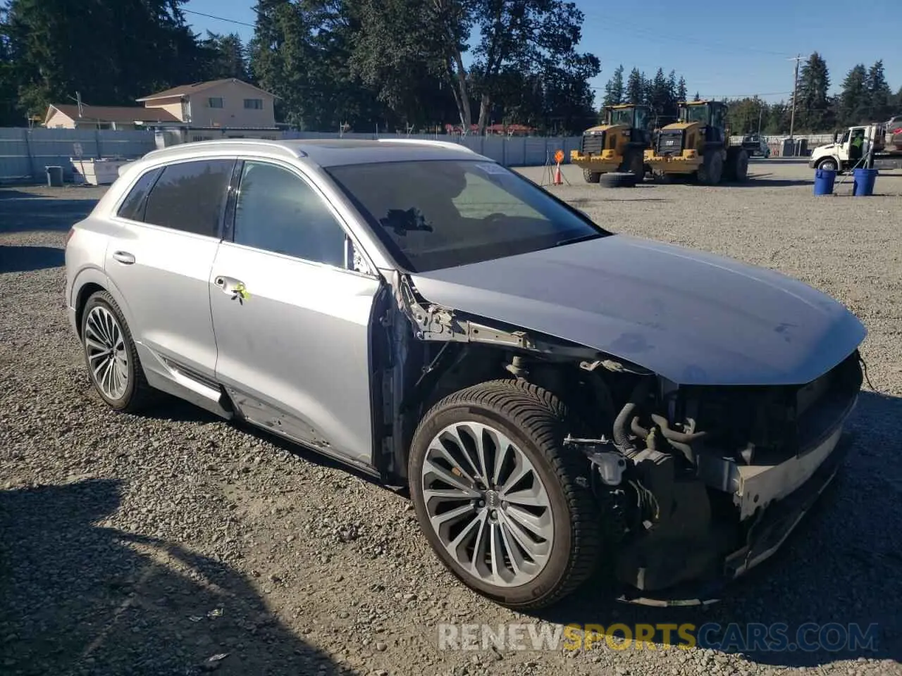 4 Photograph of a damaged car WA1VAAGE0KB021748 AUDI E-TRON 2019