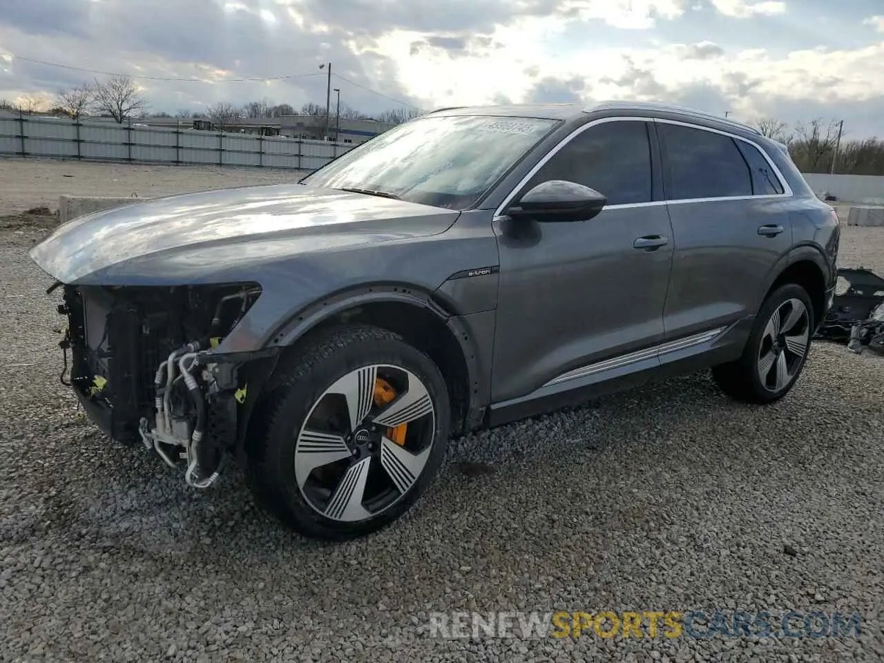 1 Photograph of a damaged car WA1VAAGE1KB005834 AUDI E-TRON 2019