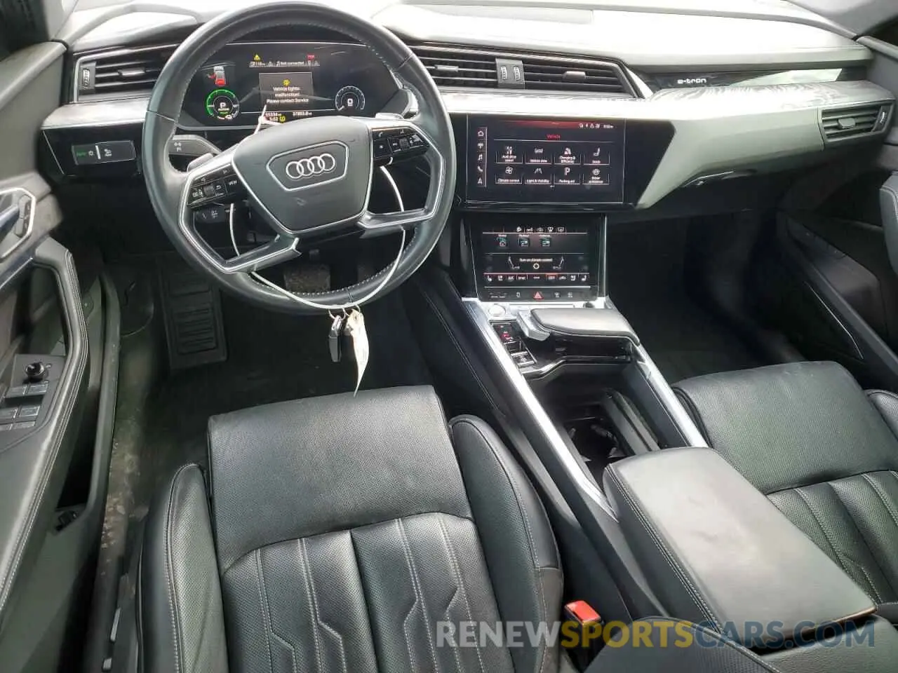8 Photograph of a damaged car WA1VAAGE1KB005834 AUDI E-TRON 2019