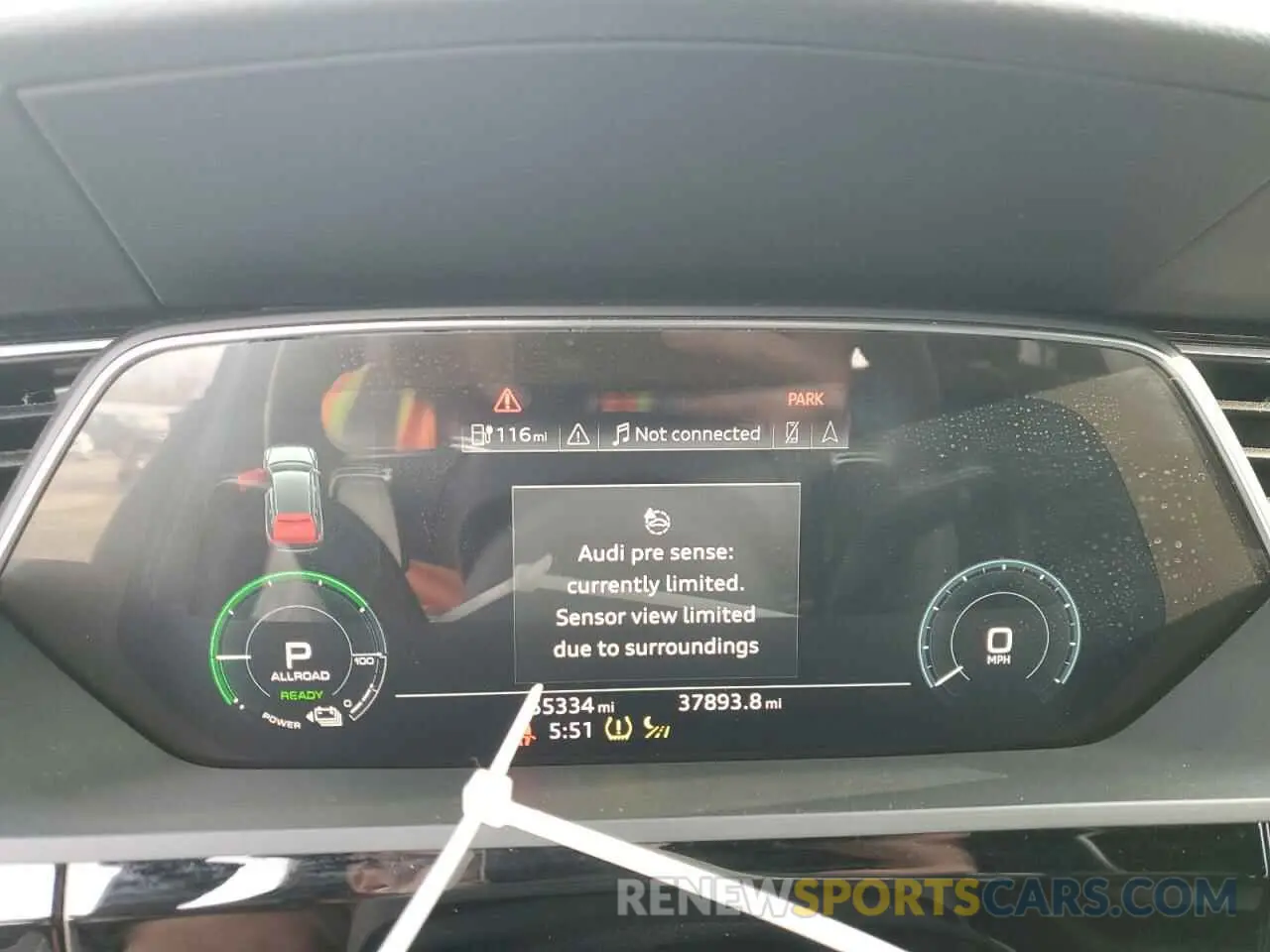 9 Photograph of a damaged car WA1VAAGE1KB005834 AUDI E-TRON 2019