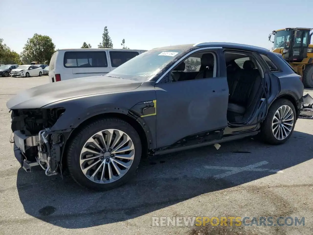 1 Photograph of a damaged car WA1VAAGE8KB022453 AUDI E-TRON 2019