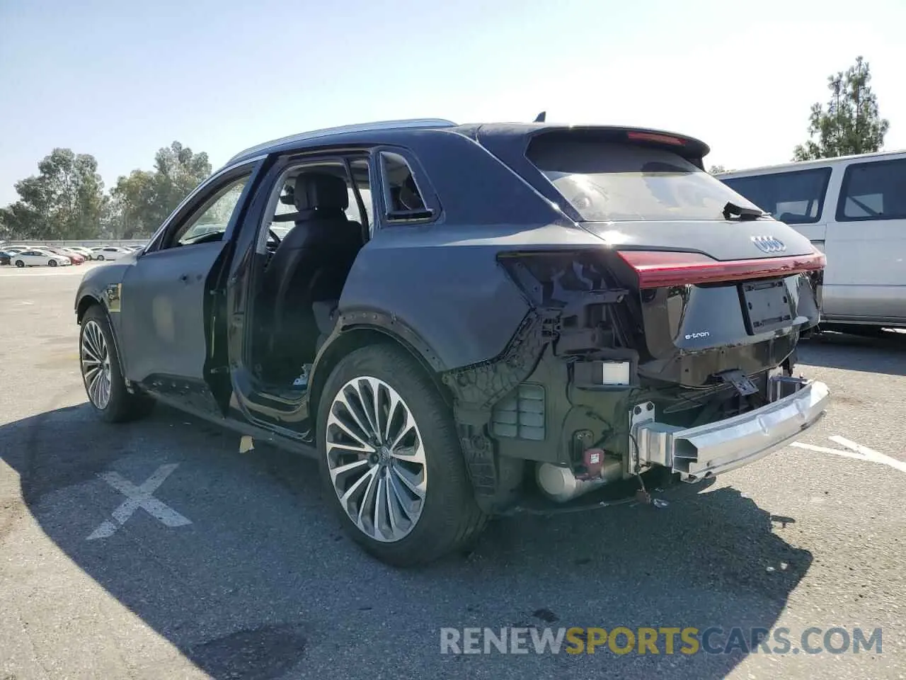 2 Photograph of a damaged car WA1VAAGE8KB022453 AUDI E-TRON 2019