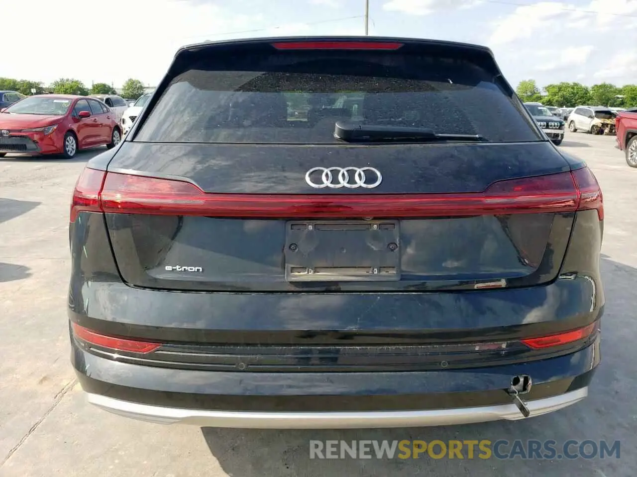 6 Photograph of a damaged car WA1VABGE1KB013888 AUDI E-TRON 2019