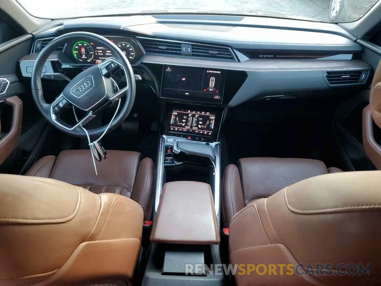 8 Фотография поврежденного автомобиля WA1VABGE4KB022164 AUDI E-TRON 2019