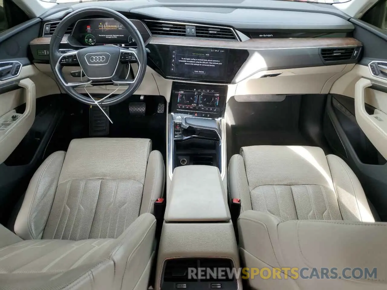 8 Фотография поврежденного автомобиля WA1VABGE6KB013000 AUDI E-TRON 2019