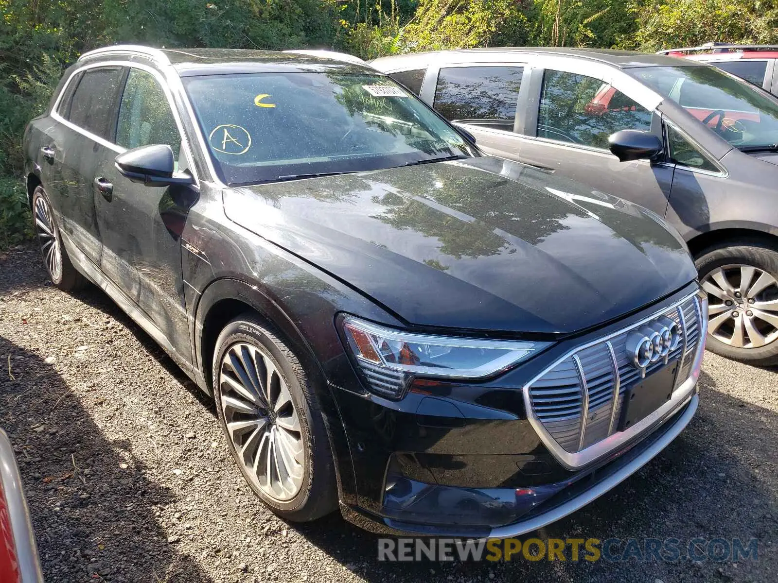 1 Фотография поврежденного автомобиля WA1VABGE6KB017130 AUDI E-TRON 2019