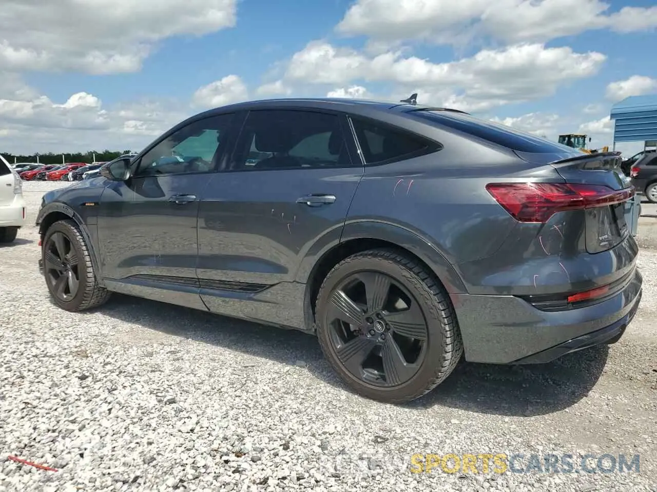 2 Photograph of a damaged car WA12AAGE1MB039861 AUDI E-TRON 2021