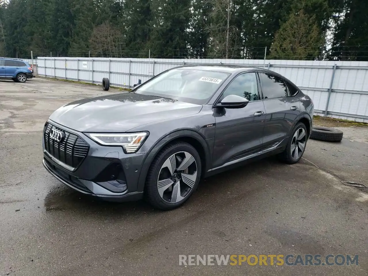 1 Фотография поврежденного автомобиля WA13ABGE6MB037548 AUDI E-TRON 2021