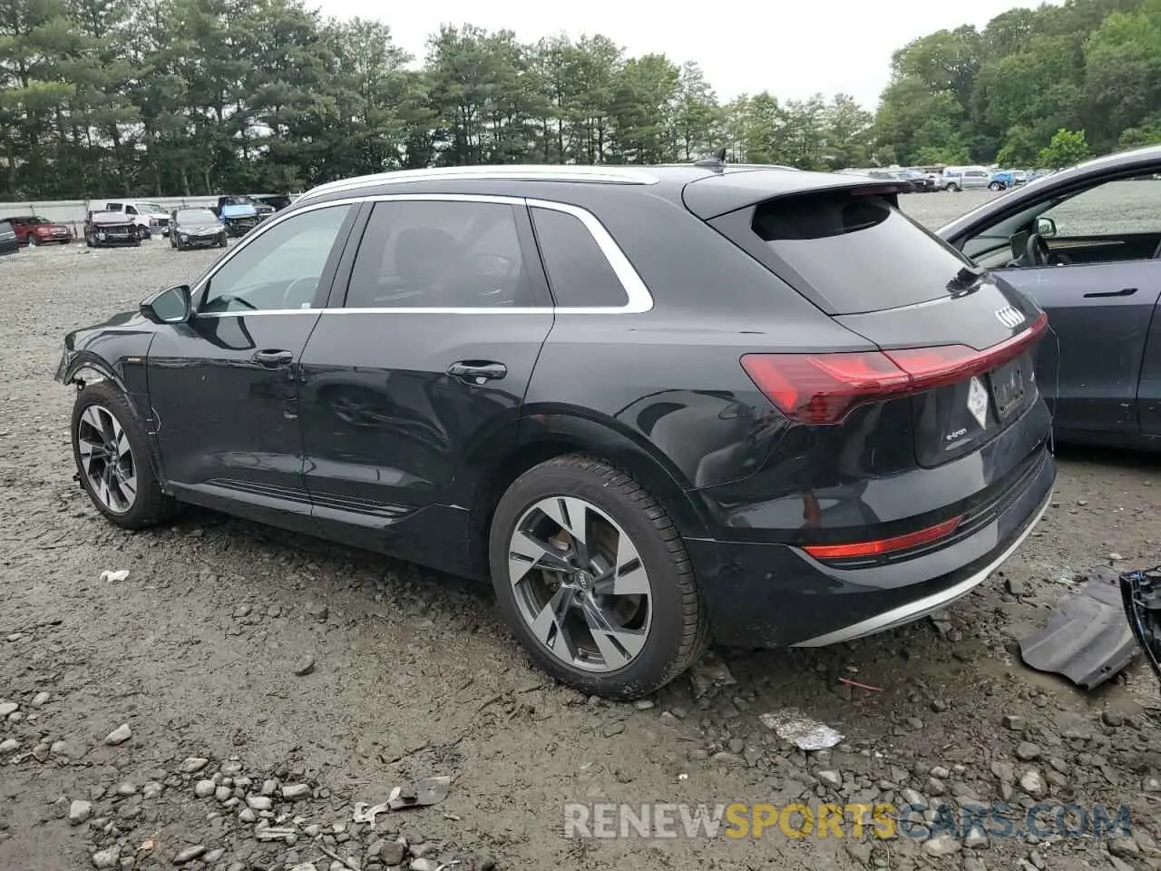 2 Photograph of a damaged car WA1VAAGE2MB004310 AUDI E-TRON 2021
