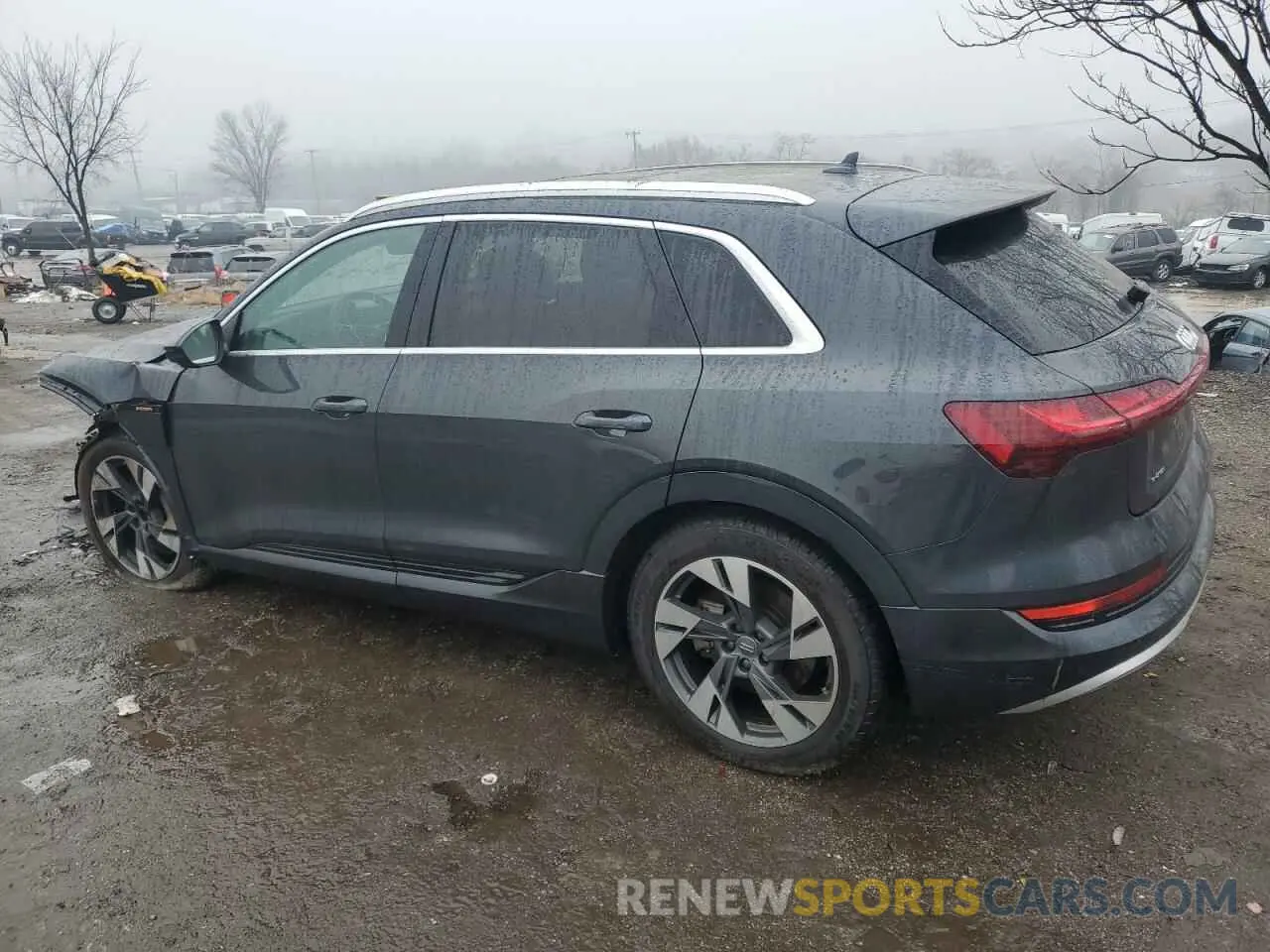 2 Фотография поврежденного автомобиля WA1VAAGE8MB004876 AUDI E-TRON 2021