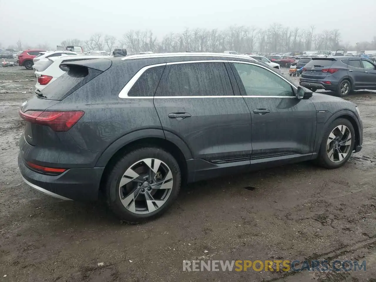 3 Фотография поврежденного автомобиля WA1VAAGE8MB004876 AUDI E-TRON 2021